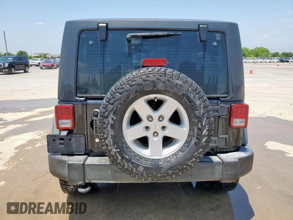 2017 Jeep Wrangler Sport z VIN 1C4GJWAG4HL596086, wystawiony jako Copart lot #59043455 z przebiegiem 128 610 mil mil oraz Czysty tytuł • Clean title. Historia ofert i sprzedaży dostępna na DreamBid. Obrazek 6.