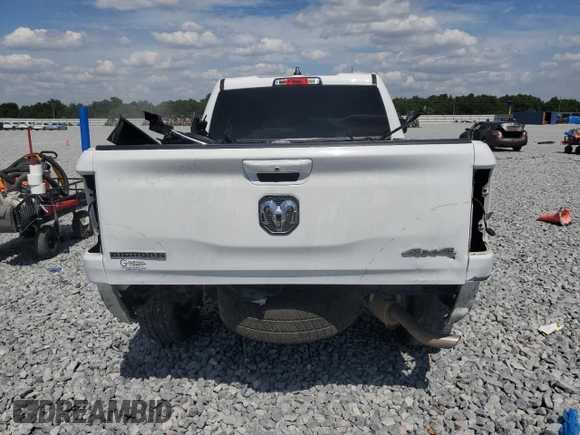 2022 Ram 1500 Big Horn с VIN 1C6RRFBG1NN278899, выставлен на аукционе Copart как лот 55427205 с пробегом 78 998 миль миль и На запчасти • Non repairable. История ставок и продаж доступна на DreamBid. Изображение 6.