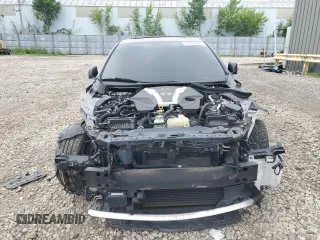 2017 Infiniti Q50 Red Sport 400 with VIN JN1FV7ARXHM870766, listed as a Copart auction lot 59943005 with 90,672 mi miles and Non repairable. Bid and sale history available at DreamBid. Image 5.