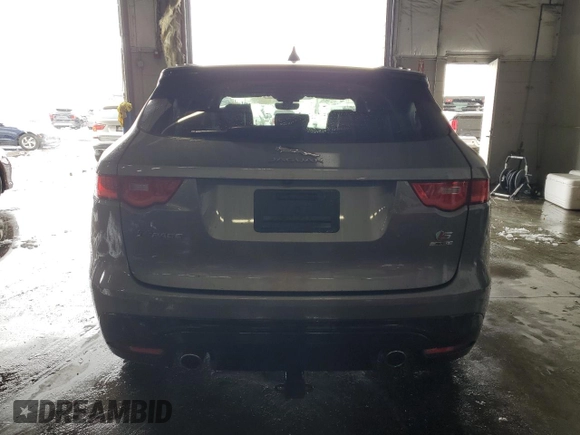 2020 Jaguar F-Pace S with VIN SADCM2FV9LA634961, listed as a Copart auction lot 78704054 with 55,110 mi miles and Non repairable. Bid and sale history available at DreamBid. Image 6.