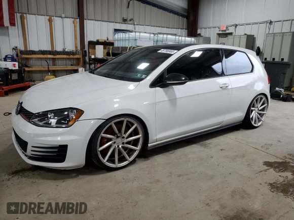 2015 Volkswagen GTI S with VIN 3VWY47AU4FM105323, listed as a Copart auction lot 49796965 with 115,812 mi miles and Clean Title. Bid and sale history available at DreamBid. Image 1.