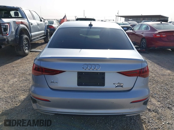 2022 Audi A3 Premium with VIN WAUAUDGY6NA071844, listed as a IAAI auction lot 41462006 with 54,917 mi miles. Bid and sale history available at carsss.com. Image 16.
