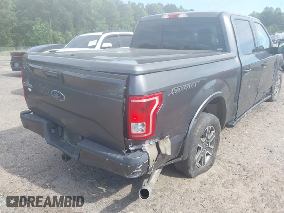 2015 Ford F-150 XL with VIN 1FTEW1CP3FFB28886, listed as a IAAI auction lot 42334782 with 142,064 mi miles and . Bid and sale history available at DreamBid. Image 4.