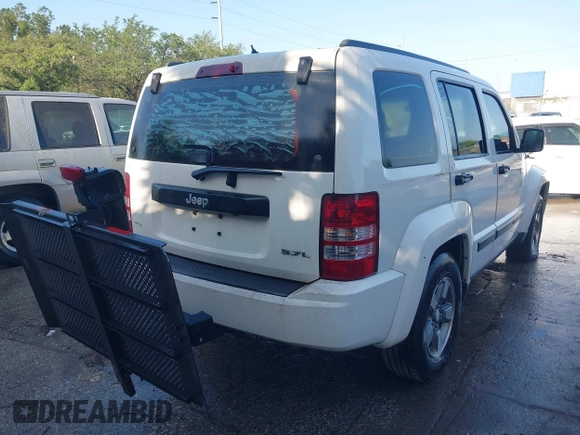 2008 Jeep Liberty Sport with VIN 1J8GP28K88W221584, listed as a IAAI auction lot 42025565 with 198,648 mi miles and . Bid and sale history available at DreamBid. Image 6.
