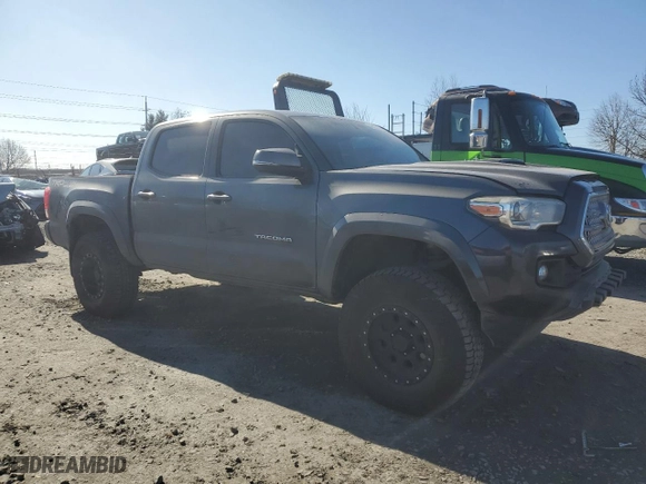 2016 Toyota Tacoma SR with VIN 3TMCZ5AN6GM027639, listed as a Copart auction lot 46882695 with 163,979 mi miles and Salvage Title. Bid and sale history available at carsss.com. Image 4.