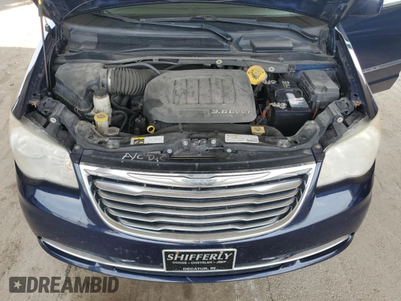 2014 Chrysler Town & Country Touring with VIN 2C4RC1BG4ER159387, listed as a Copart auction lot 53050315 with 164,644 mi miles and Salvage Title. Bid and sale history available at DreamBid. Image 12.