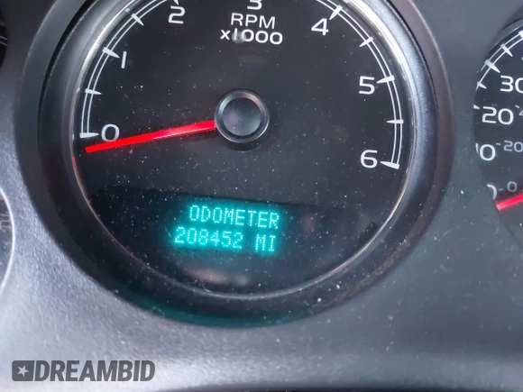 2008 Chevrolet Tahoe LTZ with VIN 1GNFK13018R259715, listed as a IAAI auction lot 42642469 with 208,452 mi miles and . Bid and sale history available at DreamBid. Image 7.
