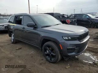 2024 Jeep Grand Cherokee Limited with VIN 1C4RJHBG6RC683993, listed as a Copart auction lot 43528725 with 12,242 mi miles and Clean title. Bid and sale history available at DreamBid. Image 4.