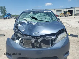 2015 Toyota Sienna LE with VIN 5TDJK3DC4FS107711, listed as a Copart auction lot 57693005 with 141,370 mi miles and Salvage title. Bid and sale history available at DreamBid. Image 5.