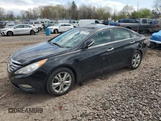 2013 Hyundai Sonata Limited with VIN 5NPEC4AC1DH674549, listed as a Copart auction lot 53017565 with 128,978 mi miles and Salvage Title. Bid and sale history available at carsss.com. Image 1.