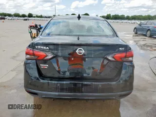 2021 Nissan Versa SV with VIN 3N1CN8EVXML859612, listed as a Copart auction lot 58491295 with 86,335 mi miles and Salvage title. Bid and sale history available at DreamBid. Image 6.