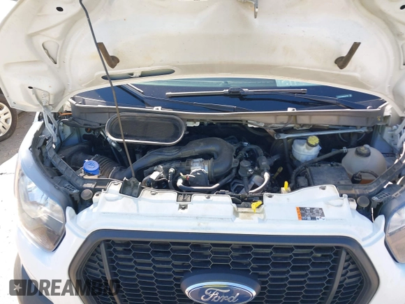 2023 Ford Transit Cargo with VIN 1FTBR1C88PKA07752, listed as a IAAI auction lot 41590510 with 71,062 mi miles and . Bid and sale history available at DreamBid. Image 10.