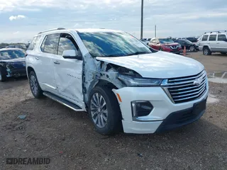 2023 Chevrolet Traverse Premier with VIN 1GNERKKW9PJ177893, listed as a IAAI auction lot 41262583 with 35,470 mi miles. Bid and sale history available at carsss.com. Image 1.