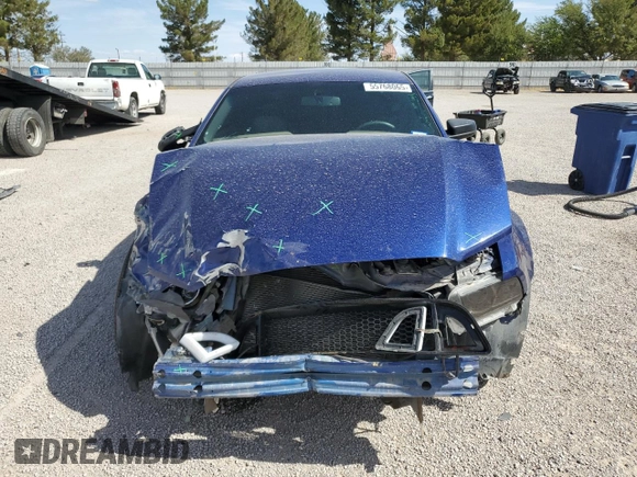 2014 Ford Mustang V6 with VIN 1ZVBP8AM6E5299523, listed as a Copart auction lot 55768065 with 128,500 mi miles and Salvage title. Bid and sale history available at DreamBid. Image 5.