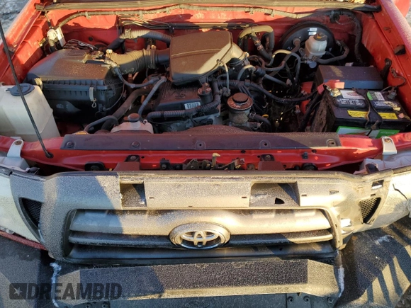 2010 Toyota Tacoma with VIN 5TEPX4EN0AZ680795, listed as a Copart auction lot 88594095 with 154,673 mi miles and Salvage title. Bid and sale history available at DreamBid. Image 11.