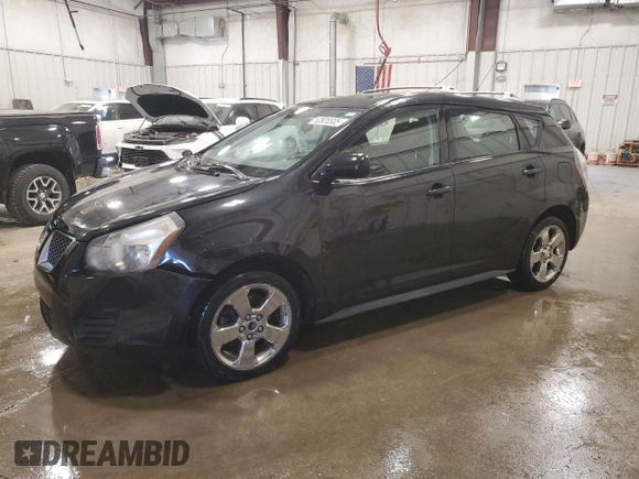 2009 Pontiac Vibe with VIN 5Y2SM670X9Z420525, listed as a Copart auction lot 52820335 with 213,412 mi miles and Non Repairable. Bid and sale history available at carsss.com. Image 1.