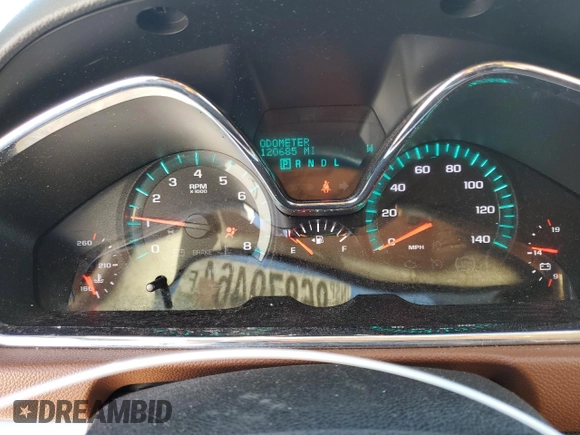 2015 Chevrolet Traverse LTZ with VIN 1GNKVJKD3FJ207136, listed as a Copart auction lot 86879464 with 120,685 mi miles and Salvage Title. Bid and sale history available at DreamBid. Image 9.