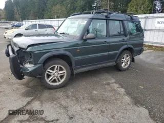 2004 Land Rover Discovery SE with VIN SALTY19474A863100, listed as a Copart auction lot 50633685 with 168,907 mi miles and Salvage Title. Bid and sale history available at carsss.com. Image 1.