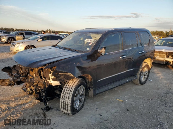 2019 Lexus GX with VIN JTJBM7FX8K5215879, listed as a Copart auction lot 84490814 with 101,280 mi miles and Salvage Title. Bid and sale history available at carsss.com. Image 1.