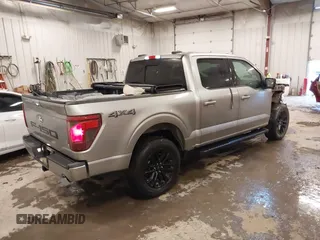 2024 Ford F-150 XLT with VIN 1FTFW3LD8RFA65407, listed as a IAAI auction lot 41523171 with 6,946 mi miles. Bid and sale history available at carsss.com. Image 4.