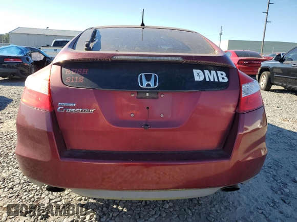 2010 Honda Accord Crosstour EX with VIN 5J6TF1H33AL014744, listed as a Copart auction lot 75422324 with 127,528 mi miles and Salvage Title. Bid and sale history available at carsss.com. Image 6.