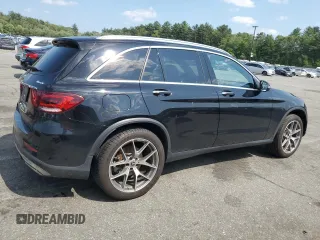 2020 Mercedes-Benz GLC 300 with VIN W1N0G8EB5LF803305, listed as a Copart auction lot 61945845 with 80,086 mi miles and Salvage title. Bid and sale history available at DreamBid. Image 3.