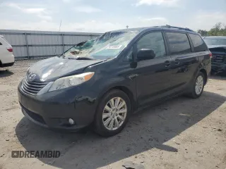 2014 Toyota Sienna Limited z VIN 5TDDK3DC2ES075367, wystawiony jako Copart lot #54010085 z przebiegiem 148 312 mil mil oraz Szkoda całkowita • Salvage title. Historia ofert i sprzedaży dostępna na DreamBid. Obrazek 1.