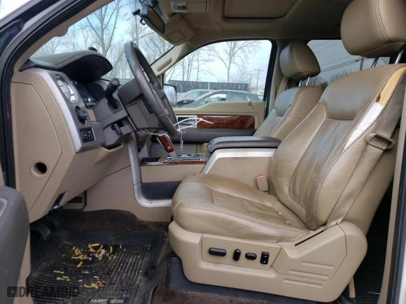 2010 Ford F-150 XL with VIN 1FTFW1EV6AFC36122, listed as a Copart auction lot 89002325 with 158,126 mi miles and Salvage Title. Bid and sale history available at carsss.com. Image 7.