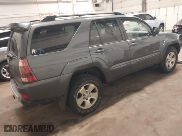 2003 Toyota 4Runner SR5 with VIN JTEBU14R630018160, listed as a IAAI auction lot 42145312 with 296,865 mi miles and . Bid and sale history available at DreamBid. Image 4.