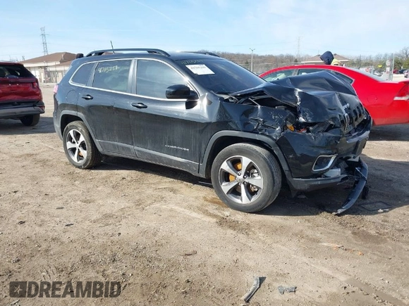 2022 Jeep Cherokee Limited with VIN 1C4PJMDX3ND509817, listed as a IAAI auction lot 41765259 with Not provided miles and . Bid and sale history available at DreamBid. Image 1.