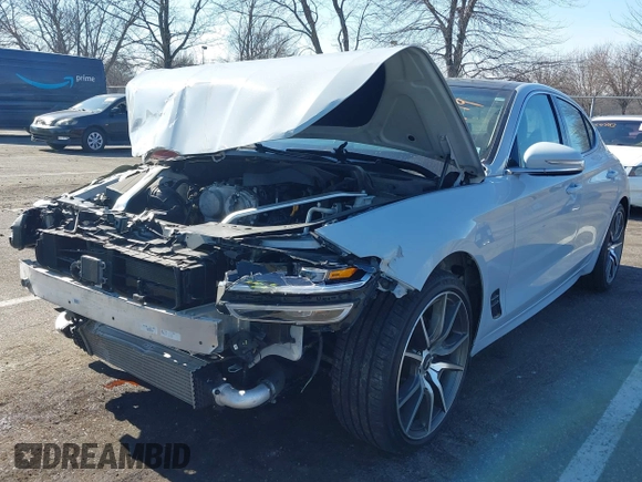 2022 Genesis G70 2.0T with VIN KMTG34TA7NU098169, listed as a IAAI auction lot 41669449 with 39,180 mi miles and . Bid and sale history available at DreamBid. Image 17.