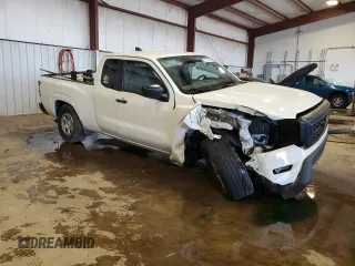 2023 Nissan Frontier S with VIN 1N6ED1CM1PN609767, listed as a Copart auction lot 57501225 with 36,700 mi miles and Salvage title. Bid and sale history available at DreamBid. Image 4.