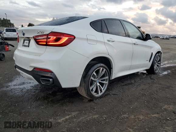 2016 BMW X6 sDrive35i with VIN 5UXKU0C58G0F93560, listed as a Copart auction lot 78470023 with 81,222 mi miles. Bid and sale history available at carsss.com. Image 3.