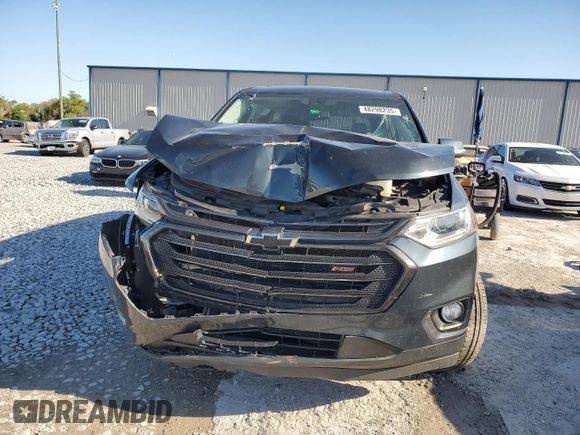 2021 Chevrolet Traverse RS with VIN 1GNERJKW3MJ188636, listed as a Copart auction lot 48298235 with 66,360 mi miles and Salvage Title. Bid and sale history available at carsss.com. Image 5.