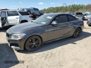 2016 BMW 2 Series M235i with VIN WBA1J7C56GV359624, listed as a Copart auction lot 43569464 with 99,100 mi miles. Bid and sale history available at carsss.com. Image 1.