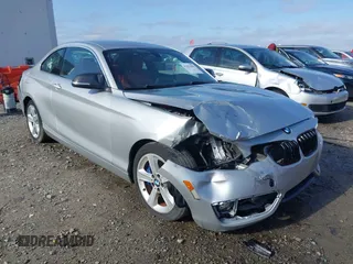 2016 BMW 2 Series 228i with VIN WBA1F9C58GV546490, listed as a IAAI auction lot 41811819 with 69,434 mi miles. Bid and sale history available at carsss.com. Image 1.