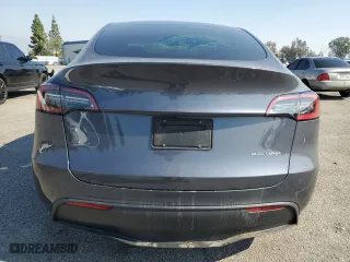 2023 Tesla Model Y Long Range with VIN 7SAYGDEE1PA061735, listed as a Copart auction lot 44200205 with 20,010 mi miles and Salvage Title. Bid and sale history available at carsss.com. Image 6.
