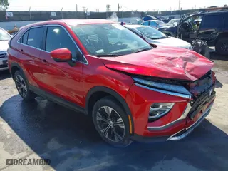 2022 Mitsubishi Eclipse Cross SE with VIN JA4ATWAA3NZ005406, listed as a IAAI auction lot 41856268 with 18,983 mi miles. Bid and sale history available at carsss.com. Image 1.