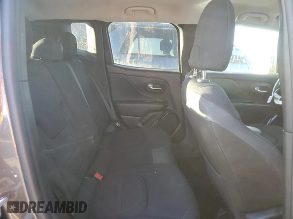 2017 Jeep Renegade Altitude with VIN ZACCJBBH3HPG45384, listed as a Copart auction lot 78952154 with 51,161 mi miles and Salvage title. Bid and sale history available at DreamBid. Image 11.
