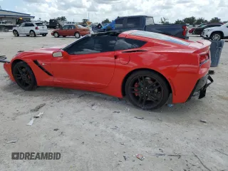 2019 Chevrolet Corvette Z51 2LT with VIN 1G1YK2D78K5123303, listed as a Copart auction lot 70470654 with 25,179 mi miles and Salvage Title. Bid and sale history available at carsss.com. Image 2.