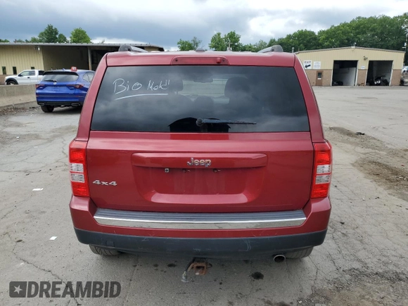 2016 Jeep Patriot Latitude with VIN 1C4NJRFB5GD671845, listed as a Copart auction lot 64596485 with 105,744 mi miles and Clean title. Bid and sale history available at DreamBid. Image 6.