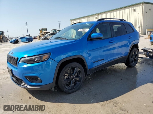 2021 Jeep Cherokee Latitude Plus with VIN 1C4PJLLB0MD112242, listed as a Copart auction lot 75290864 with 48,320 mi miles and Clean title. Bid and sale history available at DreamBid. Image 1.