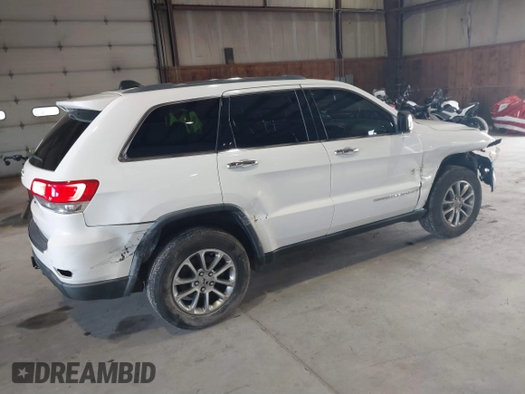 2014 Jeep Grand Cherokee Limited with VIN 1C4RJFBG6EC545840, listed as a IAAI auction lot 40142948 with 167,353 mi miles. Bid and sale history available at carsss.com. Image 4.