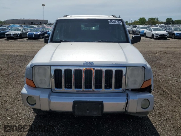 2008 Jeep Commander Sport with VIN 1J8HG48K58C186407, listed as a Copart auction lot 56226795 with 109,577 mi miles and Clean title. Bid and sale history available at DreamBid. Image 5.