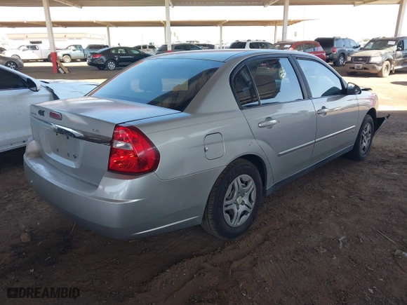 2006 Chevrolet Malibu LS w/1LS with VIN 1G1ZS51F56F284189, listed as a IAAI auction lot 41976866 with 166,210 mi miles. Bid and sale history available at carsss.com. Image 4.