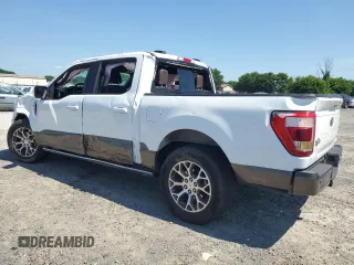 2023 Ford F-150 XL with VIN 1FTEW1C82PFB13340, listed as a Copart auction lot 55874744 with Not Provided miles and Salvage Title. Bid and sale history available at carsss.com. Image 2.
