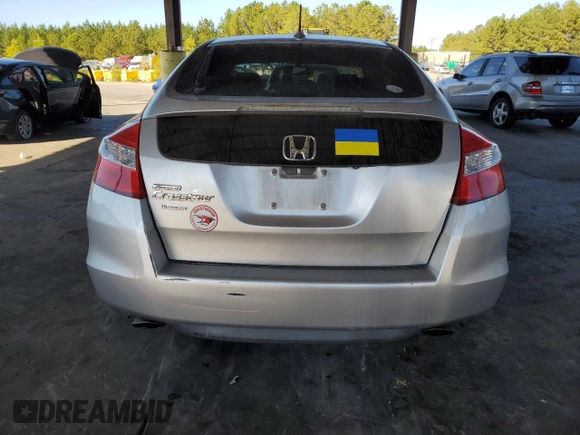 2010 Honda Accord Crosstour EX-L with VIN 5J6TF1H54AL012809, listed as a Copart auction lot 76455744 with 184,441 mi miles and Salvage Title. Bid and sale history available at carsss.com. Image 6.