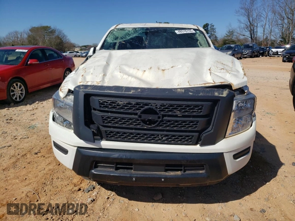 2022 Nissan Titan SV z VIN 1N6AA1FA2NN106402, wystawiony jako Copart lot #48578755 z przebiegiem 22 447 mil mil oraz Szkoda całkowita • Salvage title. Historia ofert i sprzedaży dostępna na DreamBid. Obrazek 5.