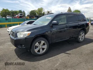 2008 Toyota Highlander Sport with VIN JTEDS43A582046295, listed as a Copart auction lot 66872335 with Not provided miles and Clean title. Bid and sale history available at DreamBid. Image 1.