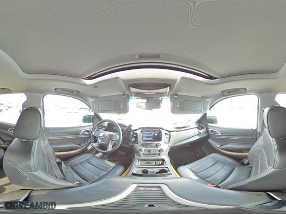 2017 GMC Yukon Denali with VIN 1GKS2CKJ1HR202917, listed as a Copart auction lot 77452134 with 110,640 mi miles and Salvage Title. Bid and sale history available at carsss.com. Image 15.